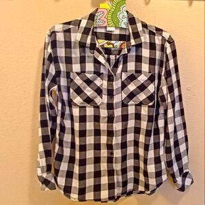 Arizona flannel long sleeve button down shirt kid Size 16